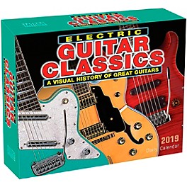 Hal Leonard 2019 Electric Guitar Classics Daily Desk Calendar