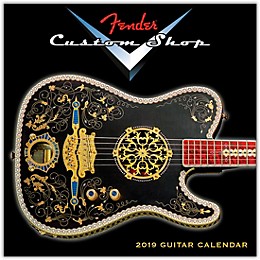 Hal Leonard 2019 Fender Custom Shop Mini Wall Calendar