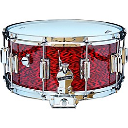 Rogers Dyna-Sonic Snare Drum with Beavertail Lugs ... Rogers Dyna-Sonic Snare Drum with Beavertail Lugs 14 x 6.5 in. Red Onyx