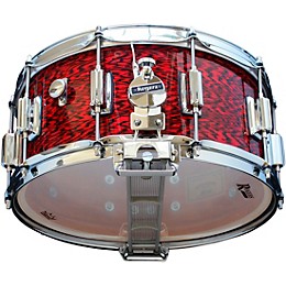 Rogers Dyna-Sonic Snare Drum with Beavertail Lugs 14 x 6.5 in. Red Onyx