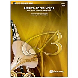 BELWIN Ode to Three Ships Conductor Score 0.5 (Very Easy)