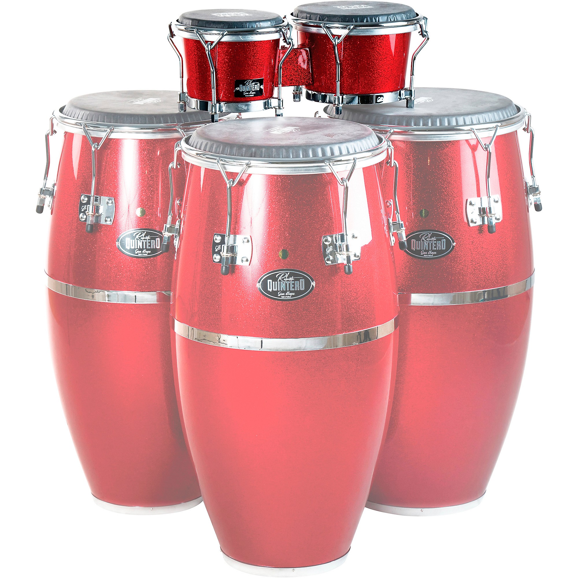 Open Box Gon Bops Roberto Quintero Signature Bongos 7 and 8.5 in