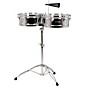 Open Box Gon Bops Fiesta Series Timbale Set Level 2 13 and 14 in., Chrome 190839821591 thumbnail
