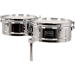 Open Box Gon Bops Fiesta Series Timbale Set Level 2 13 and 14 in., Chrome 190839821591