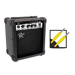 Rogue G-10 10W 1x5 Guitar Combo Amp With 20' Instrument Cable