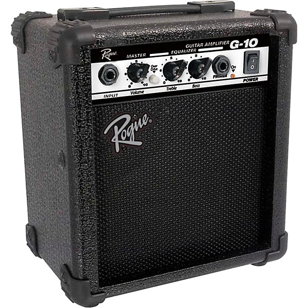 Rogue G-10 10W 1x5 Guitar Combo Amp With 20' Instrument Cable
