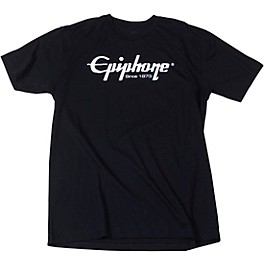 Epiphone Logo T-Shirt Small Black Epiphone Logo T-Shirt XX Large Black