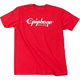 Epiphone Logo T-Shirt Large Red