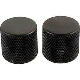 Allparts Barrel Knobs Black