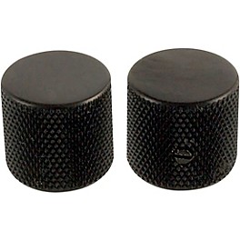 Allparts Barrel Knobs Chrome Allparts Barrel Knobs Black