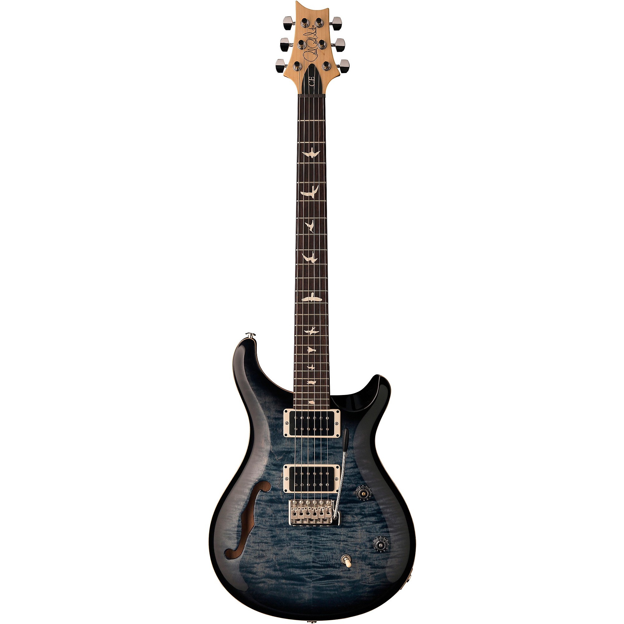 Platinum PRS CE 24 Semi-Hollow Electric Guitar Faded Blue