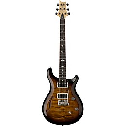 PRS CE 24 Semi-Hollow Electric Guitar Black Amber