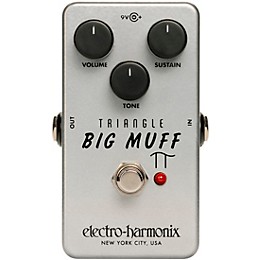 Open Box Electro-Harmonix Triangle Big Muff Pi Distortion/Sustainer Effects Pedal Level 2 Regular 190839864864