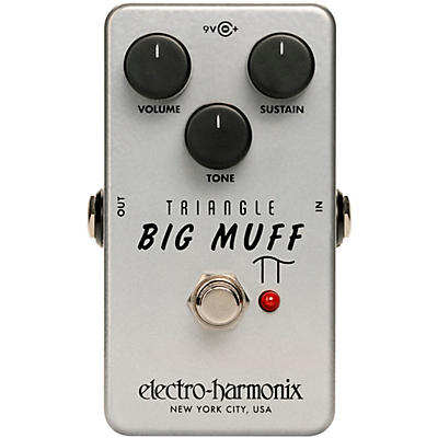 Electro-Harmonix Triangle Big Muff Pi Distortion/Sustainer Effects Pedal for sale