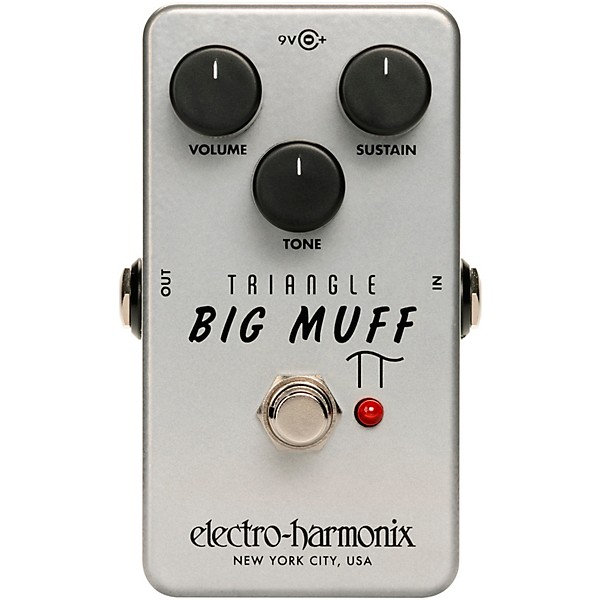 Open Box Electro-Harmonix Triangle Big Muff Pi Distortion/Sustainer Effects Pedal Level 2 Regular 190839864864