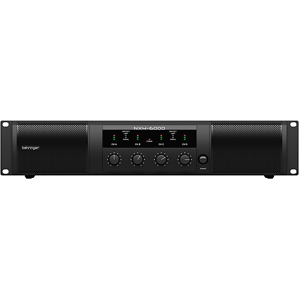 Behringer NX4-6000 6,000W 4-Channel Power Amplifier