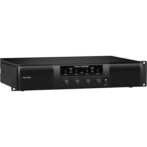 Behringer NX4-6000 6,000W 4-Channel Power Amplifier