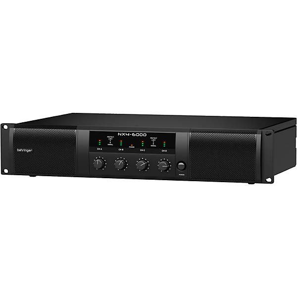 Behringer NX4-6000 6,000W 4-Channel Power Amplifier