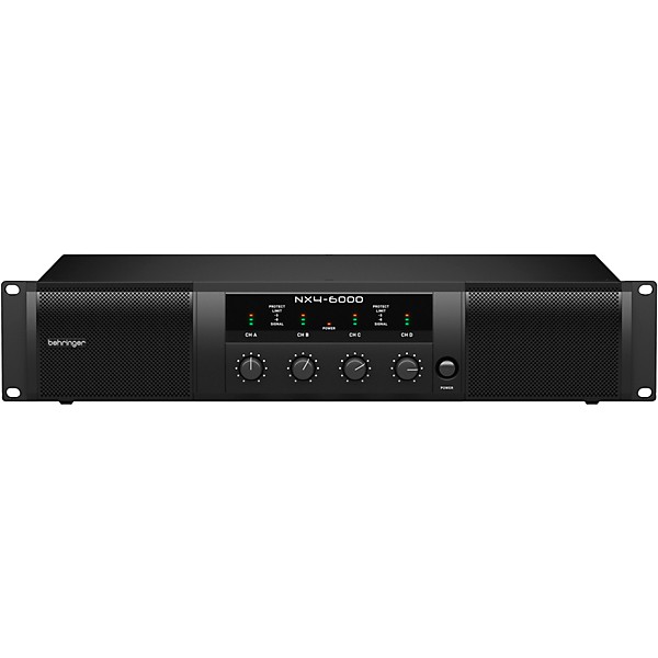 Behringer NX4-6000 6,000W 4-Channel Power Amplifier