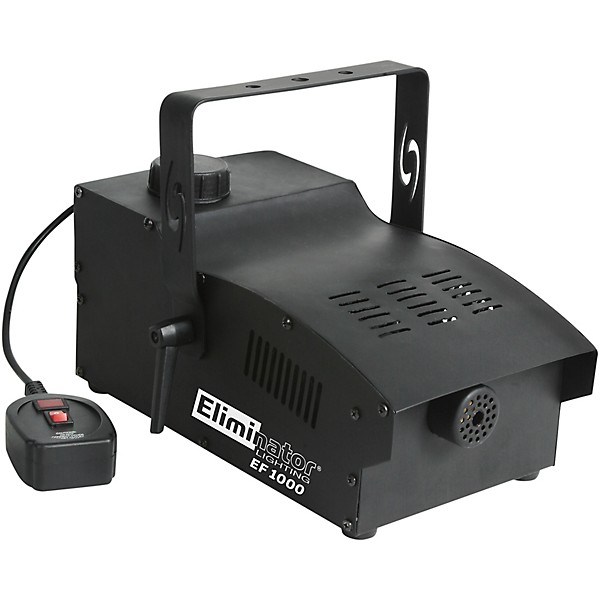 Eliminator Lighting EF1000 Water-Based Fog Machine Black