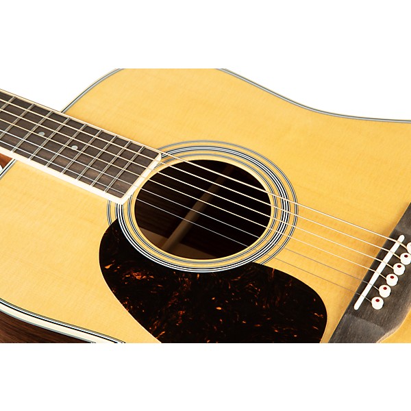 Martin D-35 Left-Handed Dreadnought Acoustic Guitar Natural