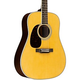 Martin D-35 Left-Handed Dreadnought Acoustic Guitar Natural