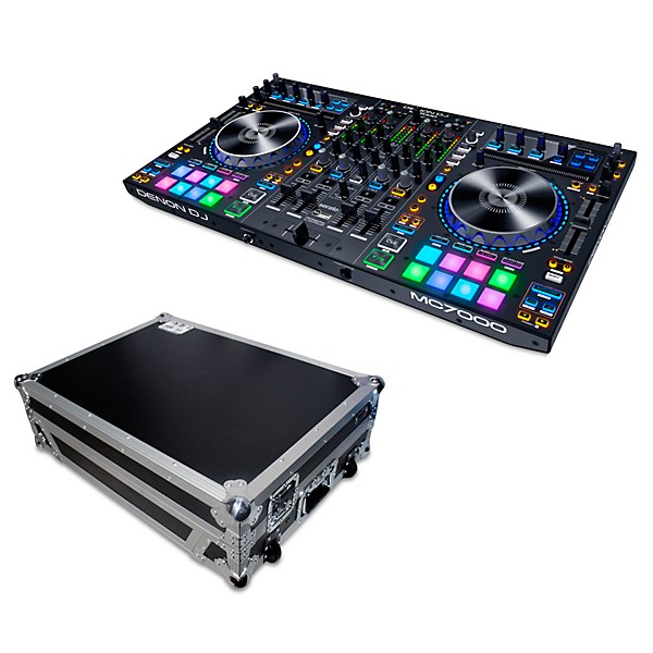 Denon DJ MC7000 4-Channel DJ Controller with Case