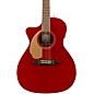 Fender California Newport Player Left-Handed Acoustic-Electric Guitar Candy Apple Red thumbnail