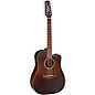 Open Box Takamine Takamine P1DC-12 SM 12-String Dreadnought Acoustic-Electric Guitar Level 1 Medium Brown Stain