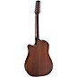 Open Box Takamine Takamine P1DC-12 SM 12-String Dreadnought Acoustic-Electric Guitar Level 1 Medium Brown Stain