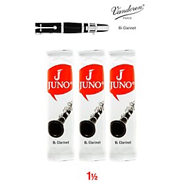 Vandoren JUNO Bb Clarinet, 3 Reed Card 2 Vandoren JUNO Bb Clarinet, 3 Reed Card 1.5