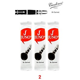 Vandoren JUNO Bb Clarinet, 3 Reed Card 2 Vandoren JUNO Bb Clarinet, 3 Reed Card 2