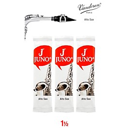 Vandoren JUNO Alto Sax, 3 Reed Card 3 Vandoren JUNO Alto Sax, 3 Reed Card 1.5