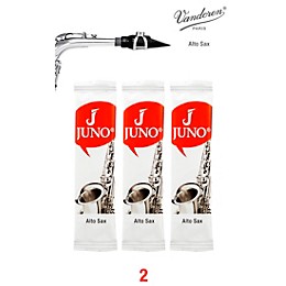 Vandoren JUNO Alto Sax, 3 Reed Card 2