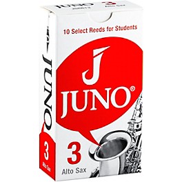 Vandoren JUNO Alto Sax Reeds, Box of 10 3.5 Vandoren JUNO Alto Sax Reeds, Box of 10 3