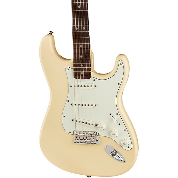 Fender Albert Hammond Jr. Stratocaster Electric Guitar Olympic White