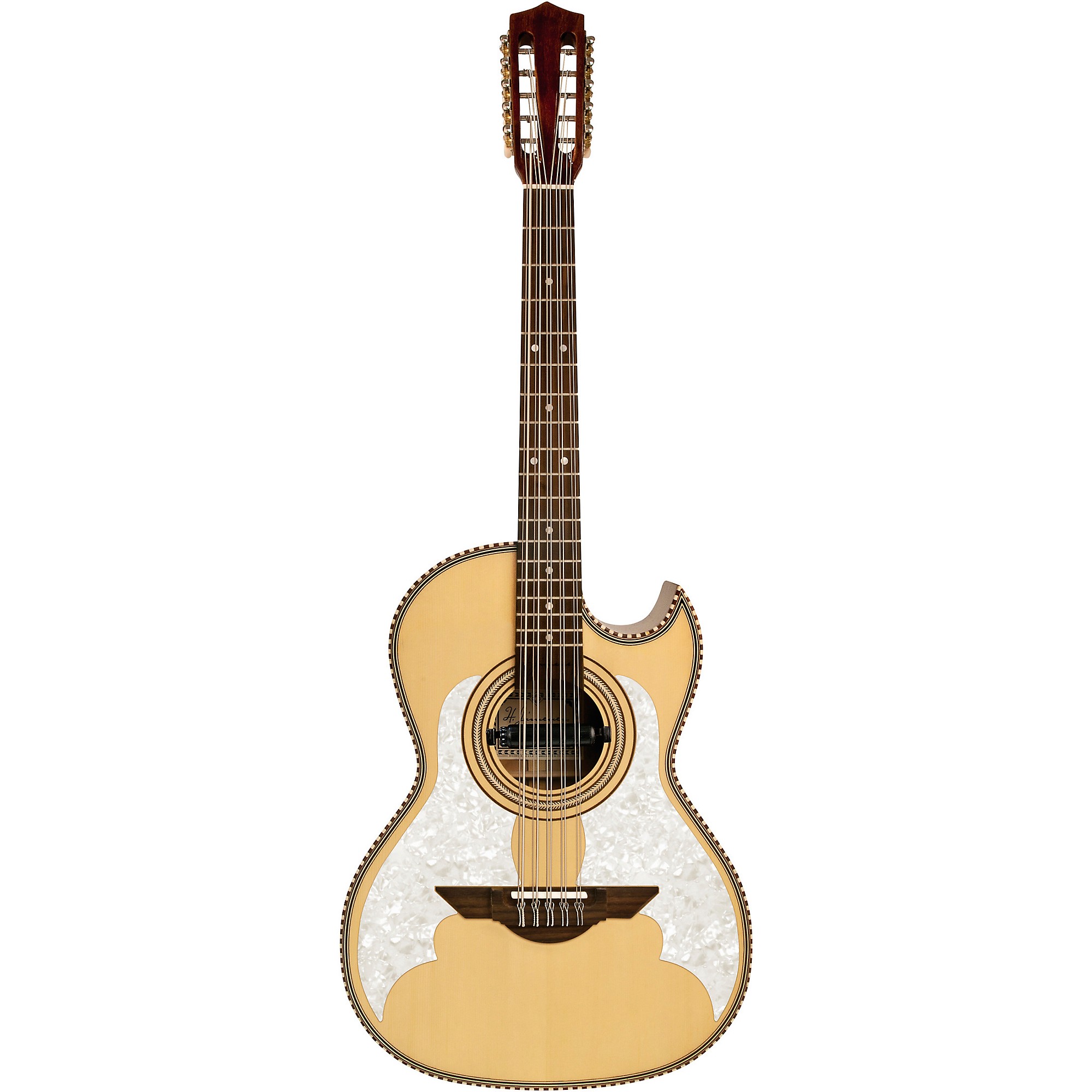 H. Jimenez LBQ3TLE H Jimenez Bajo Quinto Acoustic Electric El