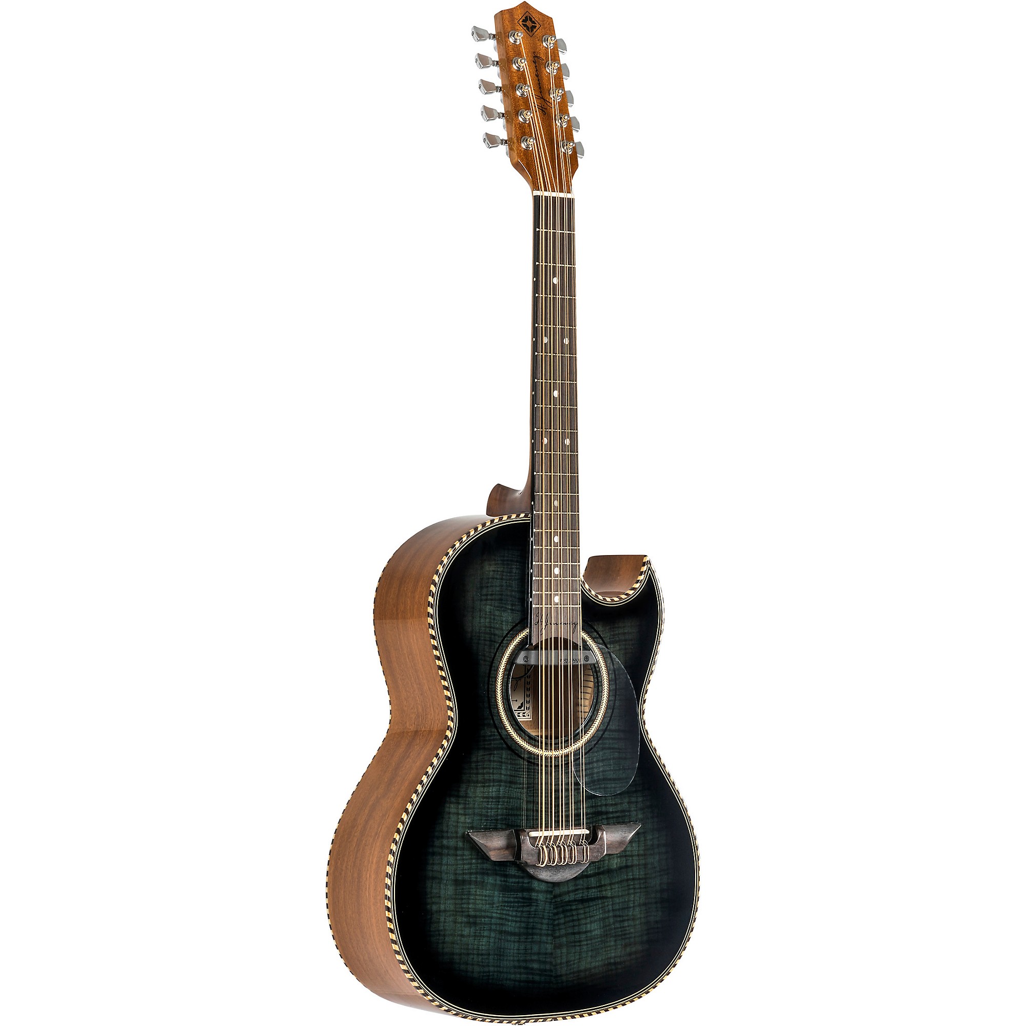 H. Jimenez LBQ1 Bajo Quinto Acoustic Electric El Estandar Series