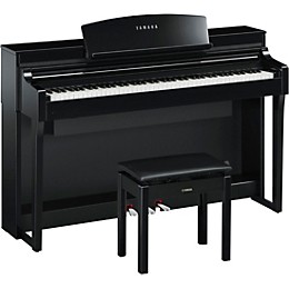 Yamaha Clavinova CSP-170 Home Digital Piano Polished Ebony With Bench