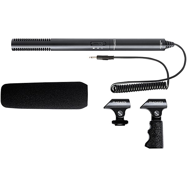 Open Box Marantz Professional Audio Scope SG-5BC Battery Powered Short Shotgun Mic with integral cable terminated with 3.5...