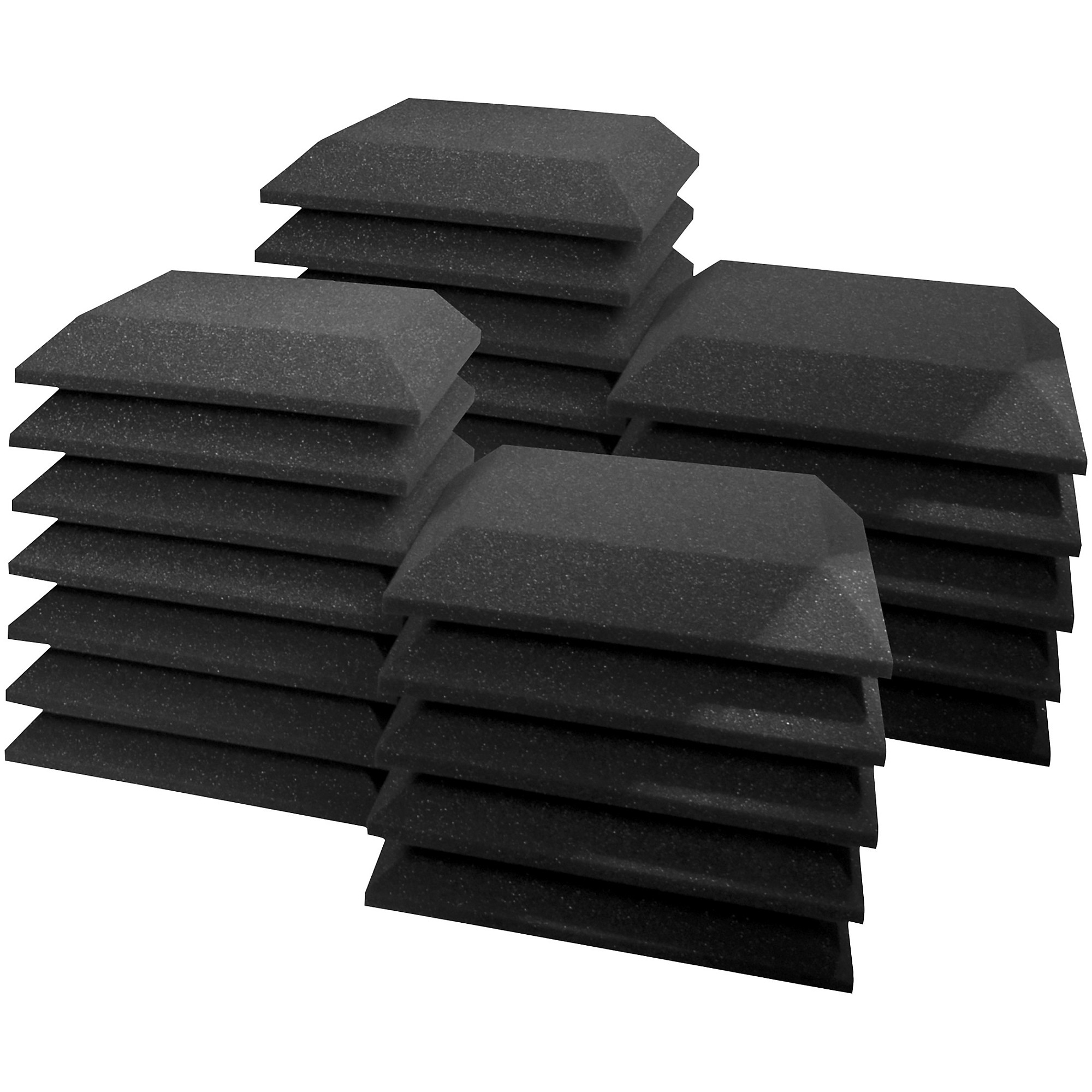 6 Pairs SPC205 Coverking Ultimate 17609 MC Acoustics UA-WPW-12 Wedge-Style Wall Panel 12x12x2 Professional Acoustic Foam with Mounting Tabs Included 
