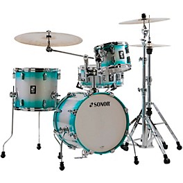 SONOR AQ2 Safari Maple 4-Piece Shell Pack White Marine Pearl SONOR AQ2 Safari Maple 4-Piece Shell Pack Aqua Silver Burst