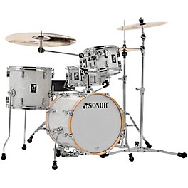 SONOR AQ2 Safari Maple 4-Piece Shell Pack White Marine Pearl SONOR AQ2 Safari Maple 4-Piece Shell Pack White Marine Pearl