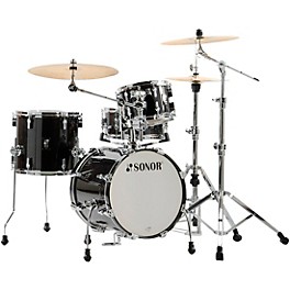 SONOR AQ2 Safari Maple 4-Piece Shell Pack White Marine Pearl SONOR AQ2 Safari Maple 4-Piece Shell Pack Transparent Black