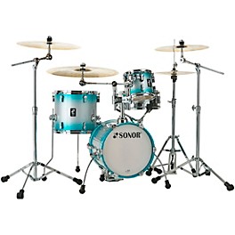 SONOR AQ2 Martini Maple 4-Piece Shell Pack Transparent Black SONOR AQ2 Martini Maple 4-Piece Shell Pack Aqua Silver Burst