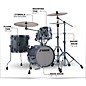 SONOR AQ2 Martini Maple 4-Piece Shell Pack Titanium Quartz