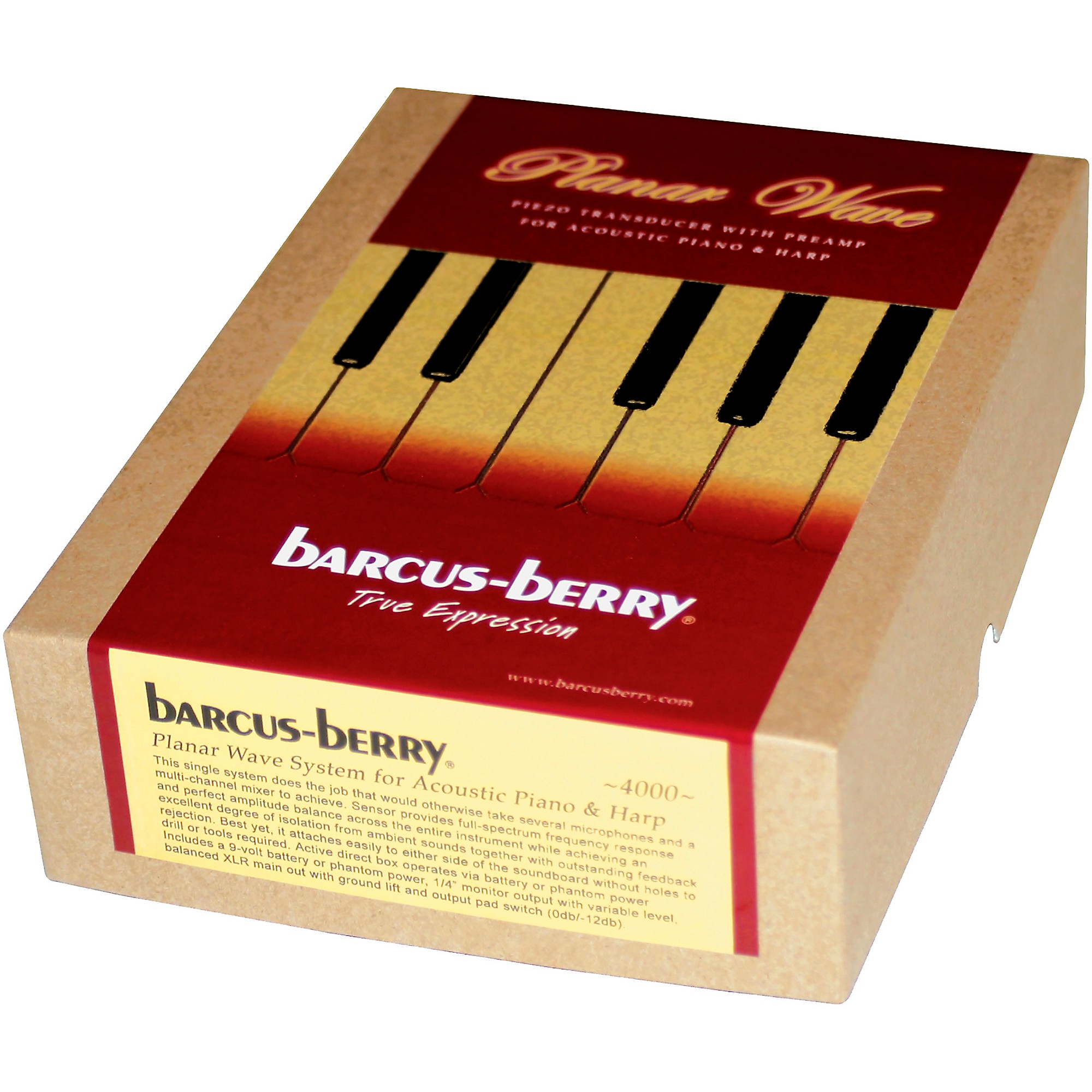 Barcus Berry 4000BRB Planar Wave System for Piano/Harp | Guitar Center