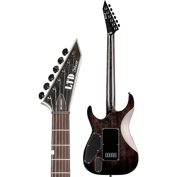 ESP LTD MH-1000 Evertune Electric Guitar Transparent Black