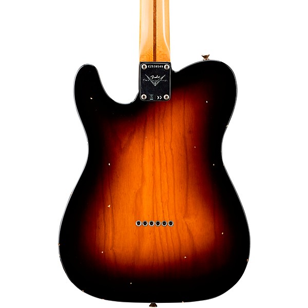 Fender Custom Shop '56 Journeyman Telecaster Maple Fingerboard Electric Guitar Wide Fade 2-Color Sunburst