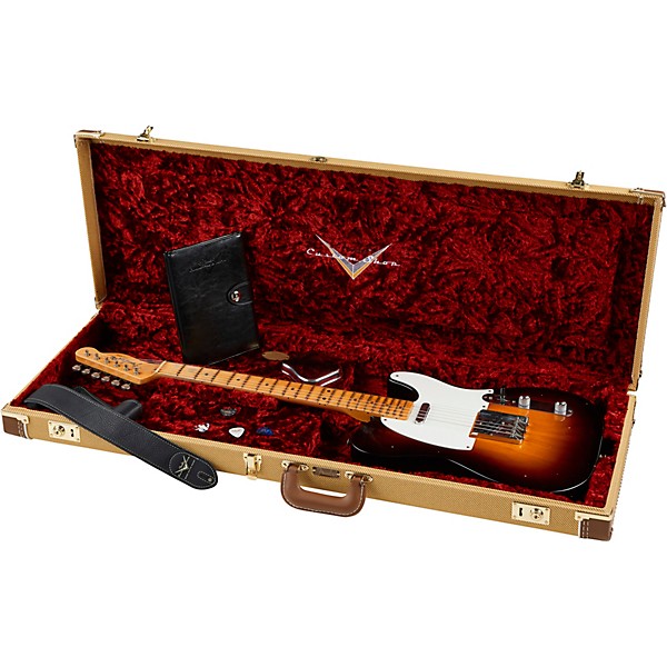 Fender Custom Shop '56 Journeyman Telecaster Maple Fingerboard Electric Guitar Wide Fade 2-Color Sunburst